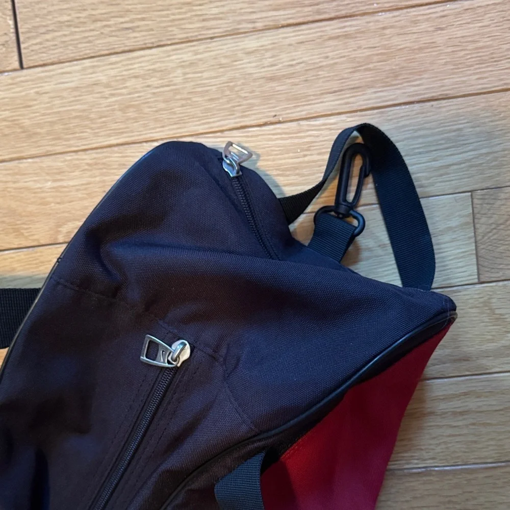 Nike Red and Black Baseball ⚾️ Sports Duffle Bag